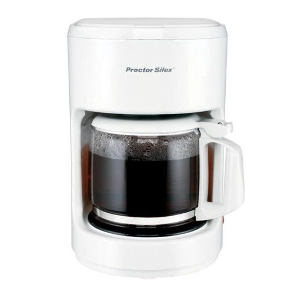 Proctor Silex 10 Cup COFFEE MAKER - Black - Auto Pause & Serve - Sealed - 48351